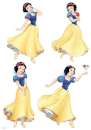 Snow White Edible Icing Character Sheet